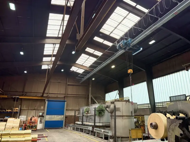 Produktionshalle von Messingwerk Plettenberg