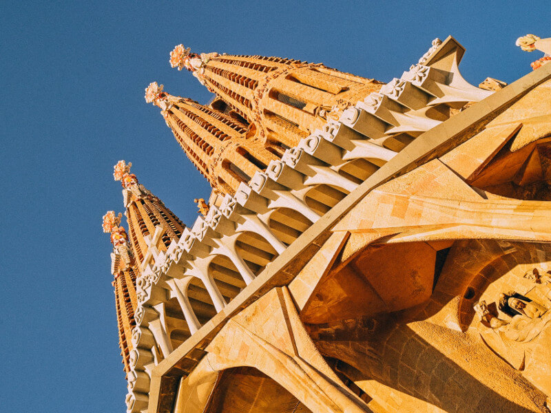 Sagrada Familia Barcelona Spanien